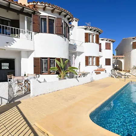 With Seaviews In Moraira Teulada