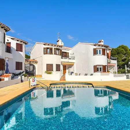 With Seaviews In Moraira Feriehus Teulada
